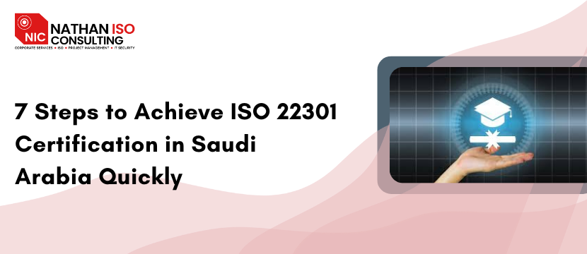 7 Steps to Achieve ISO 22301 Certification in Saudi Arabia Quickly