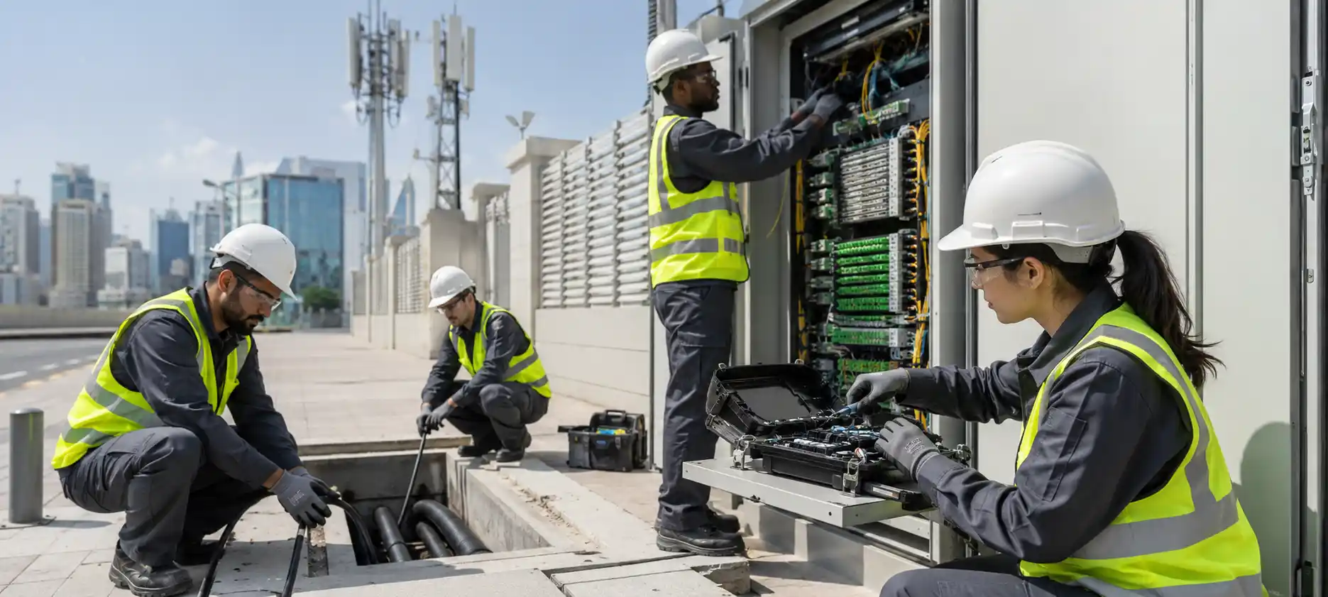 Data centres, telecom and utilities ISO certification consulting in Dubai