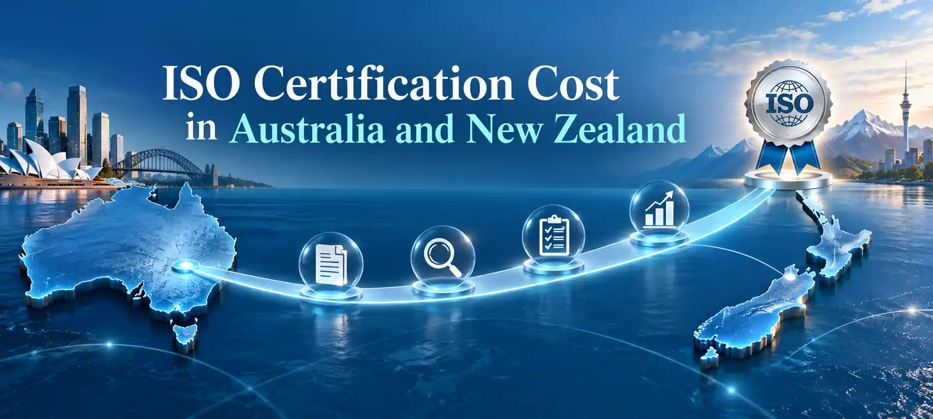 iso certification cost components and pricing factors for organisations in Australia and New Zealand