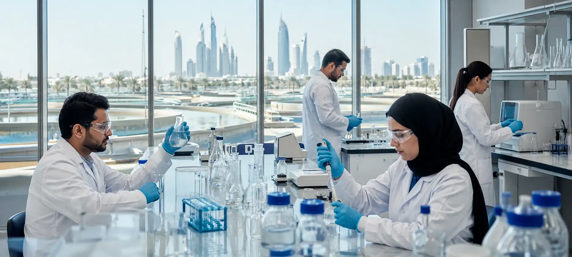 Municipal Water Treatment Plant in Saudi Arabia