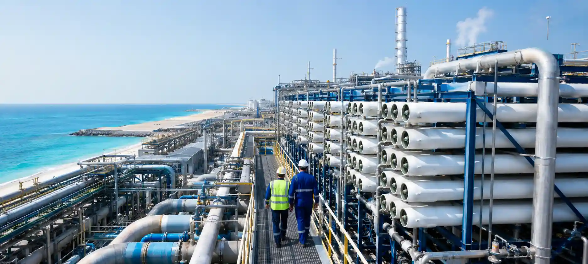 Municipal Water Treatment Plant in Dubai